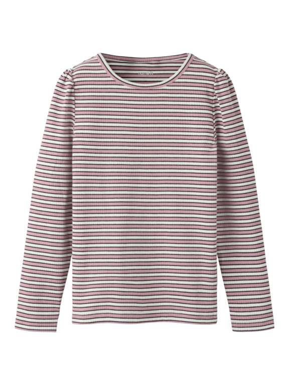 Slim Top Med Striber, Str. 92-116