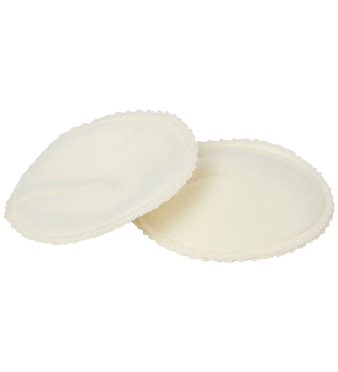 Smallstuff Ammeindlæg - S - 2 Stk. - Merino Uld - Off White