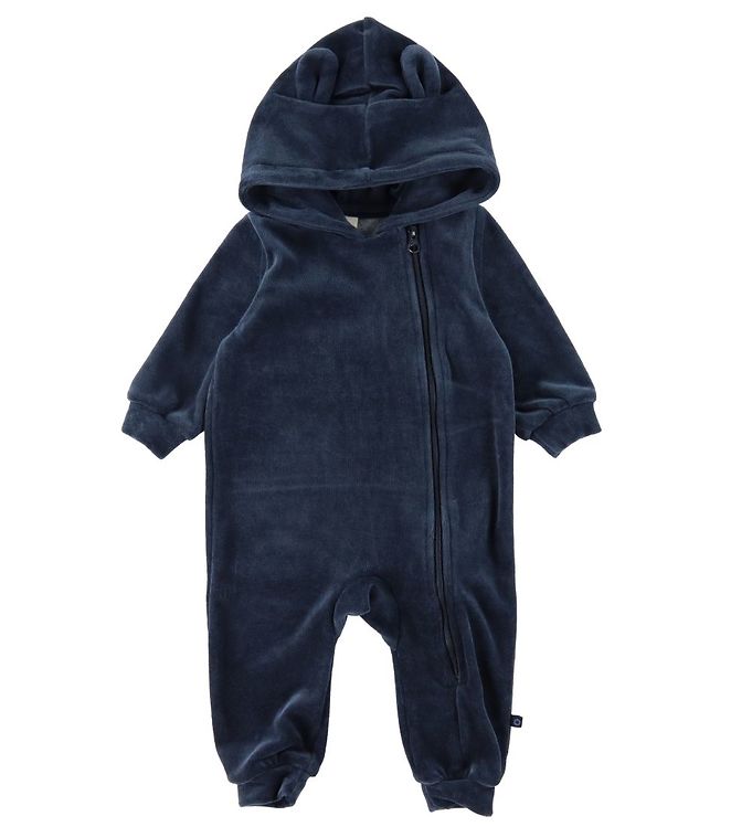 Smallstuff Heldragt - Velour - Navy Smallstuff Heldragt - Velour - Navy