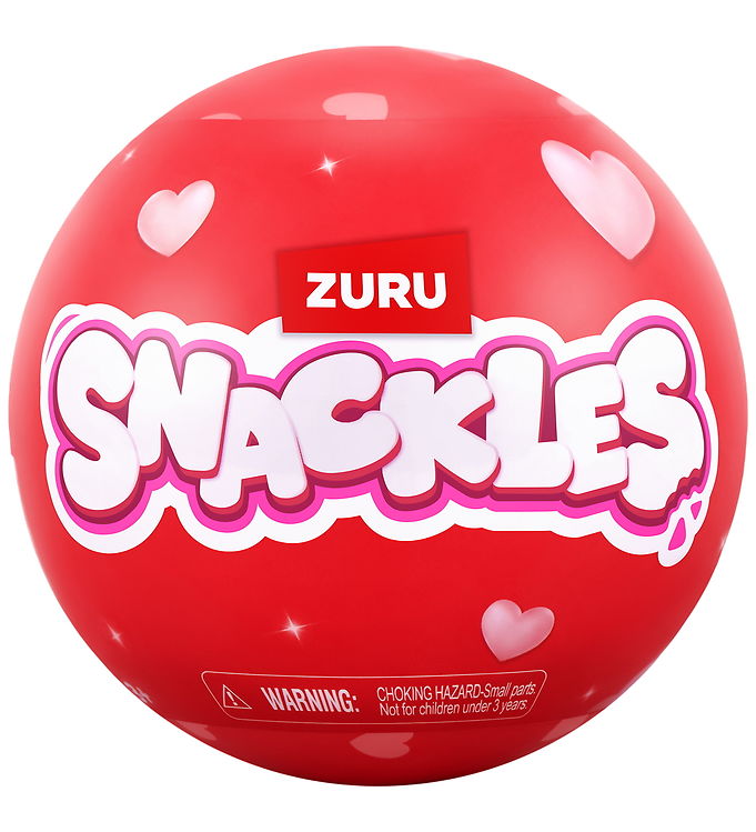 Snackles Bamse - 1 stk. - 12 cm - Assorteret - Valentine