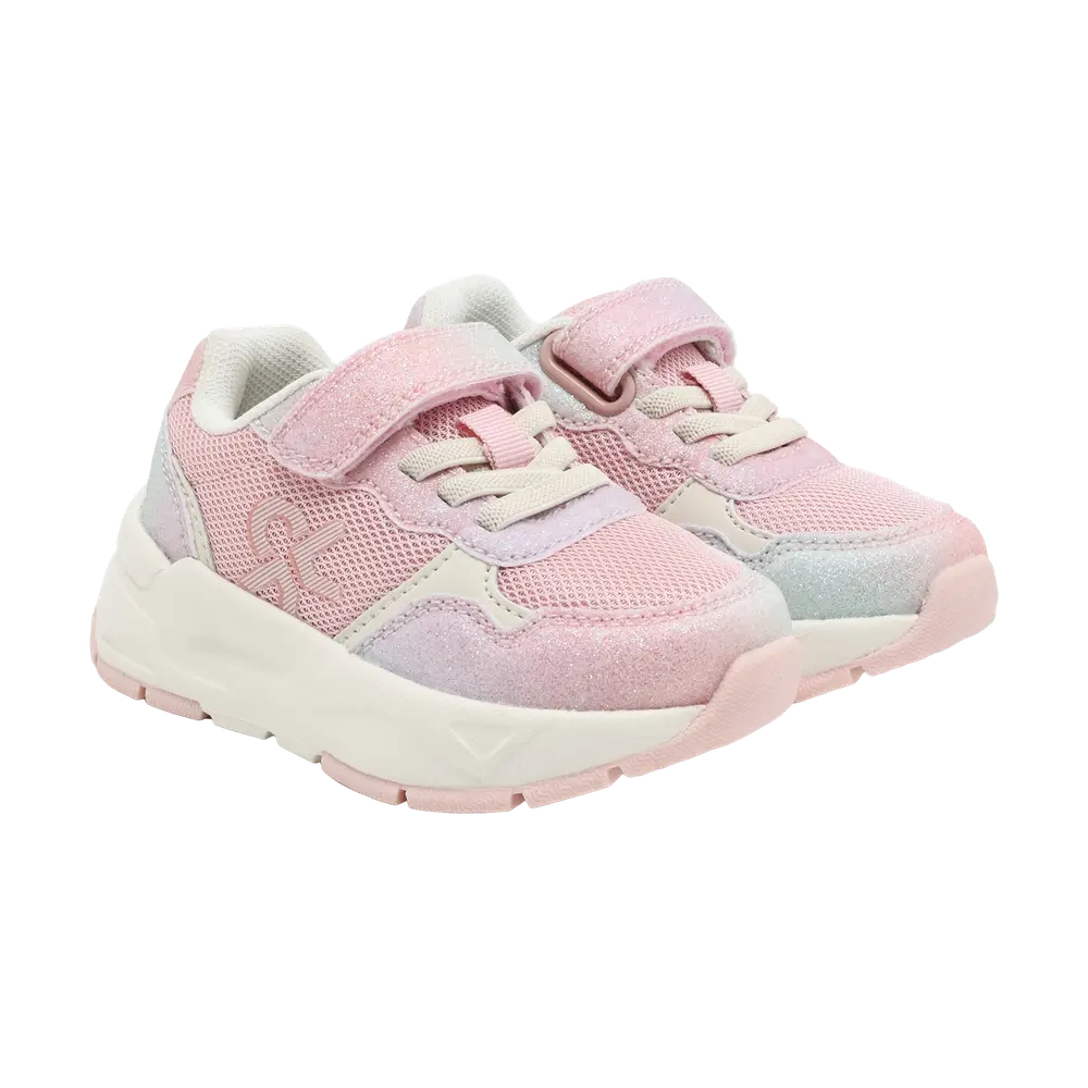 Sneaker m. Velcro - Bridal Rose - 27