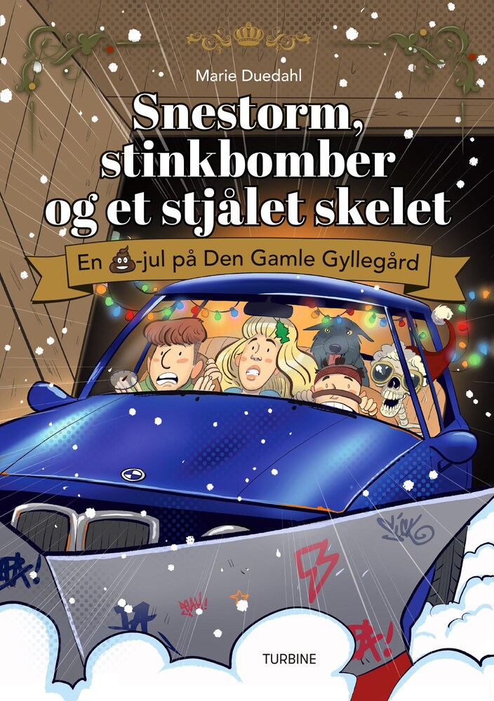 Snestorm, stinkbomber og et stjålet skelet en lortejul på Den Gamle Gyllegård Snestorm, stinkbomber og et stjålet skelet en lortejul på Den Gamle Gyllegård