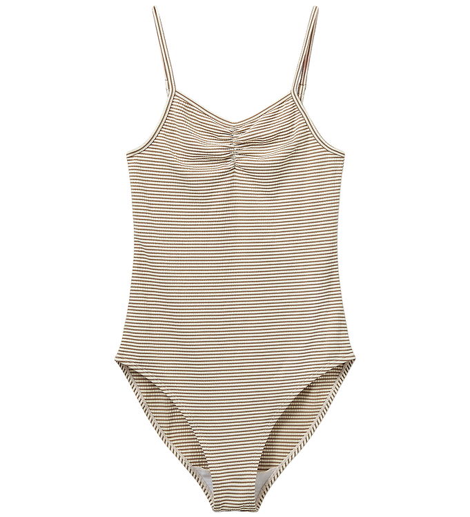 Sofie Schnoor Badedragt - BritalianaSY - Warm Stone Stripe