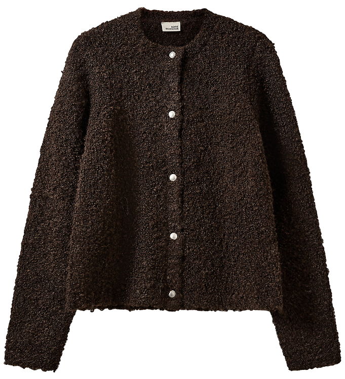 Sofie Schnoor Cardigan - Strik - KyraSY - Dark Brown Sofie Schnoor Cardigan - Strik - KyraSY - Dark Brown