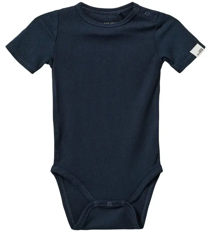 Sofie Schnoor Dicte Kortærmet Body - Navy Blue - 86