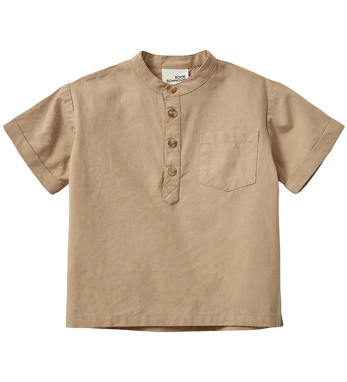 Sofie Schnoor Skjorte - Virgilsb - Soft Brown
