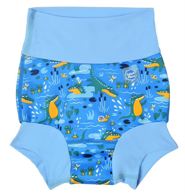 Splash About Badebukser - Happy Nappy - Crocodile Swamp