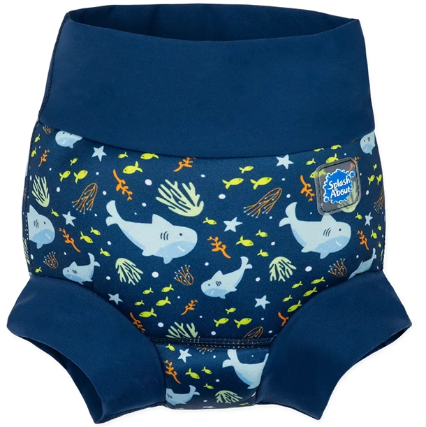 Splash About Blebadebukser - Happy Nappy - Shark Reef
