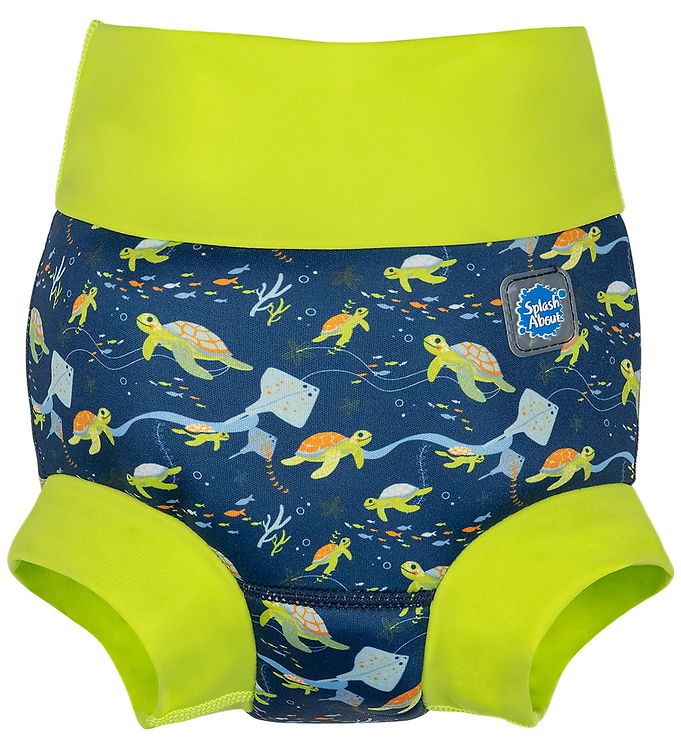 Splash About Blebadebukser - Happy Nappy - Turtle Tide