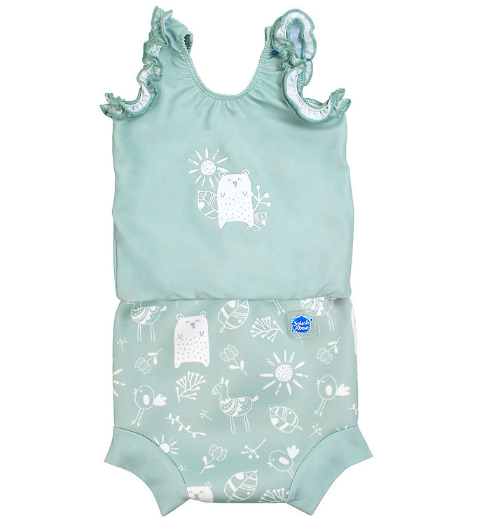 Splash About Blebadedragt - Happy Nappy - Sunny Bear