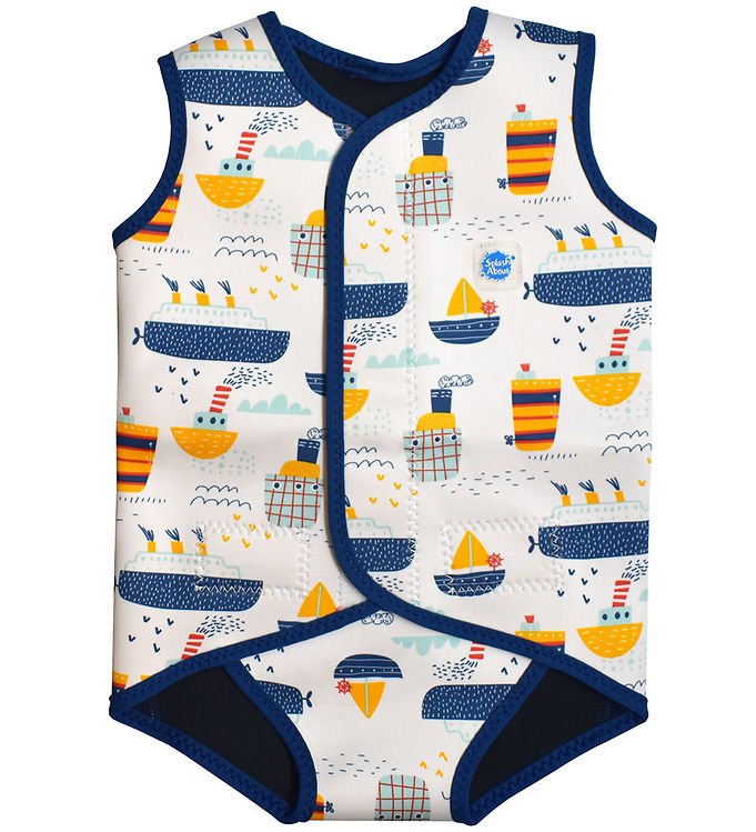 Splash About Neoprendragt - Baby Wrap - Tug Boat