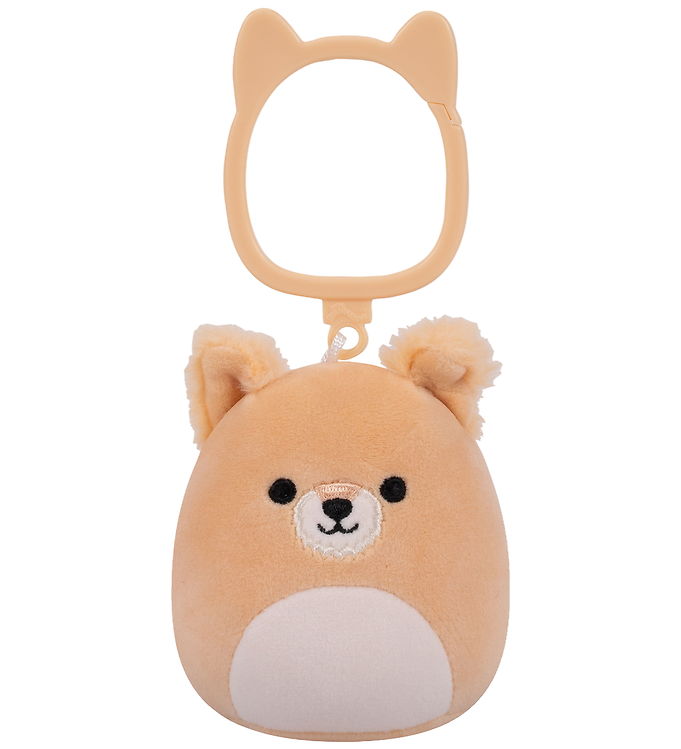 Squishmallows Bamse - 9 cm - Cooper - Clip-On Squishmallows Bamse - 9 cm - Cooper - Clip-On