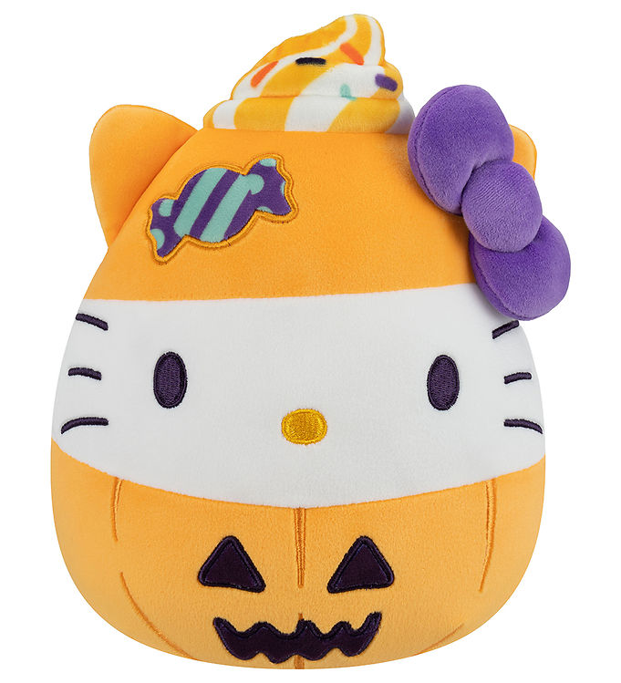 Squishmallows Bamse - Hello Kitty - Halloween