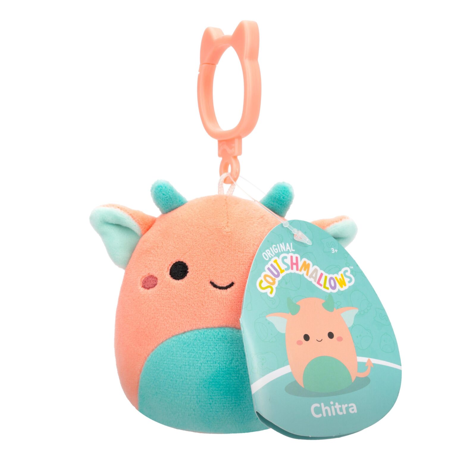 Squishmallows Clip On - Chirta Boglin Squishmallows Clip On - Chirta Boglin