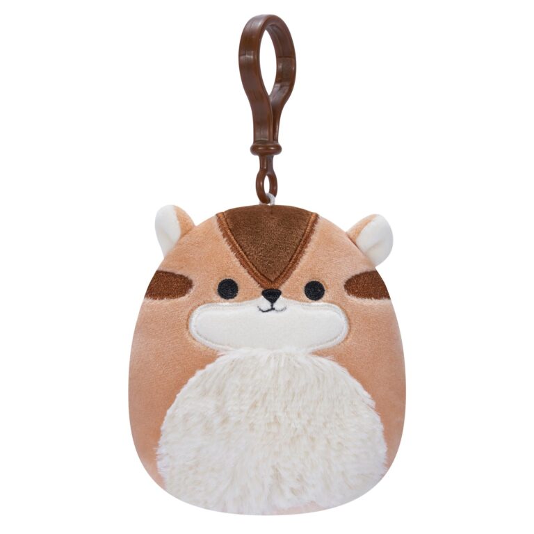 Squishmallows - Clip On Melzie the Chipmunk 9 cm Squishmallows - Clip On Melzie the Chipmunk 9 cm