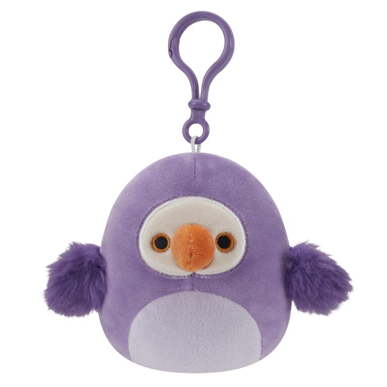 Squishmallows - Clip On Neha the Purple Dodo 9 cm Squishmallows - Clip On Neha the Purple Dodo 9 cm