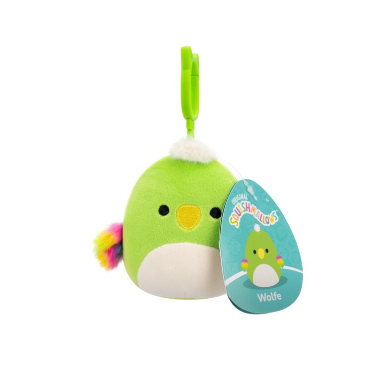 Squishmallows Clip On - Wolfe