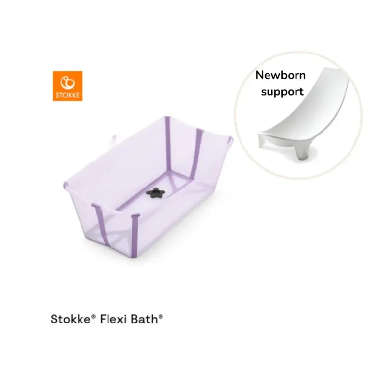 Stokke Flexi Bath inkl. Newborn Support - Lavender Stokke Flexi Bath inkl. Newborn Support - Lavender