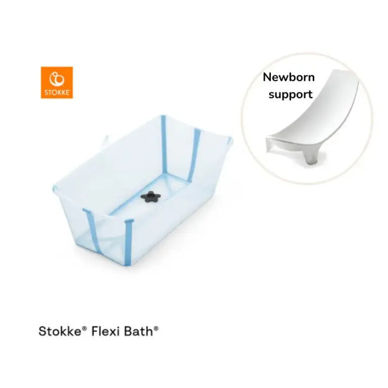 Stokke Flexi Bath inkl. Newborn Support - Ocean Blue Stokke Flexi Bath inkl. Newborn Support - Ocean Blue