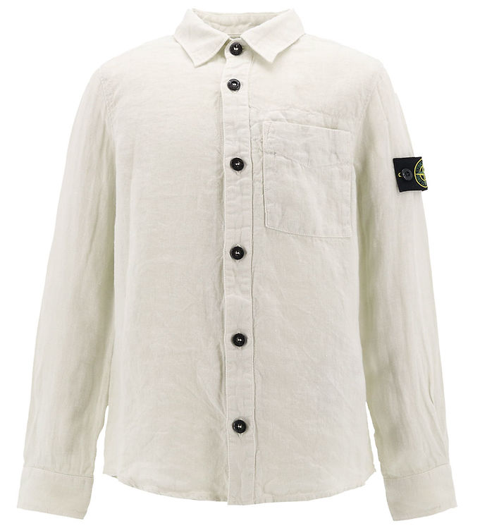 Stone Island Skjorte - Gesso