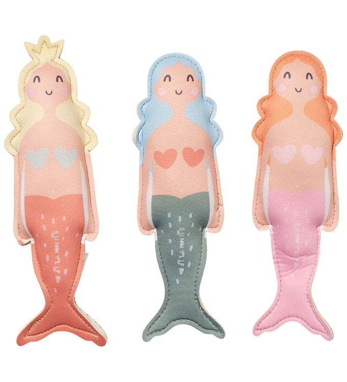 SunnyLife Dykkervægte - 3 stk. - Melody The Mermaid