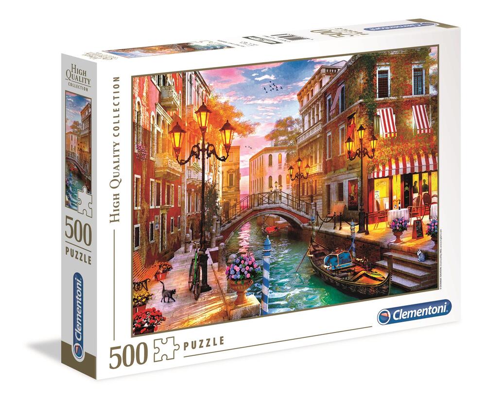 Sunset over Venice 500 brikker