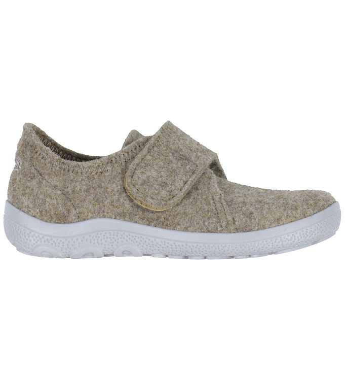 Superfit Hjemmesko - Uld - Happy - Beige/Grå