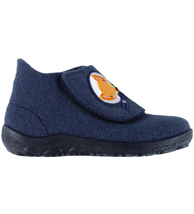 Superfit Hjemmesko - Uld - Happy Octi - Blue