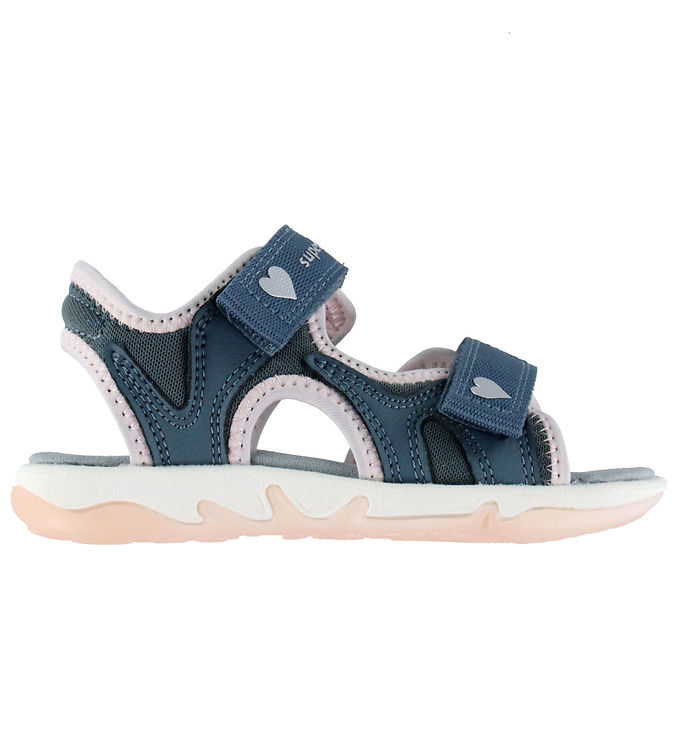 Superfit Sandaler - Pebbles - Blå/Rosa