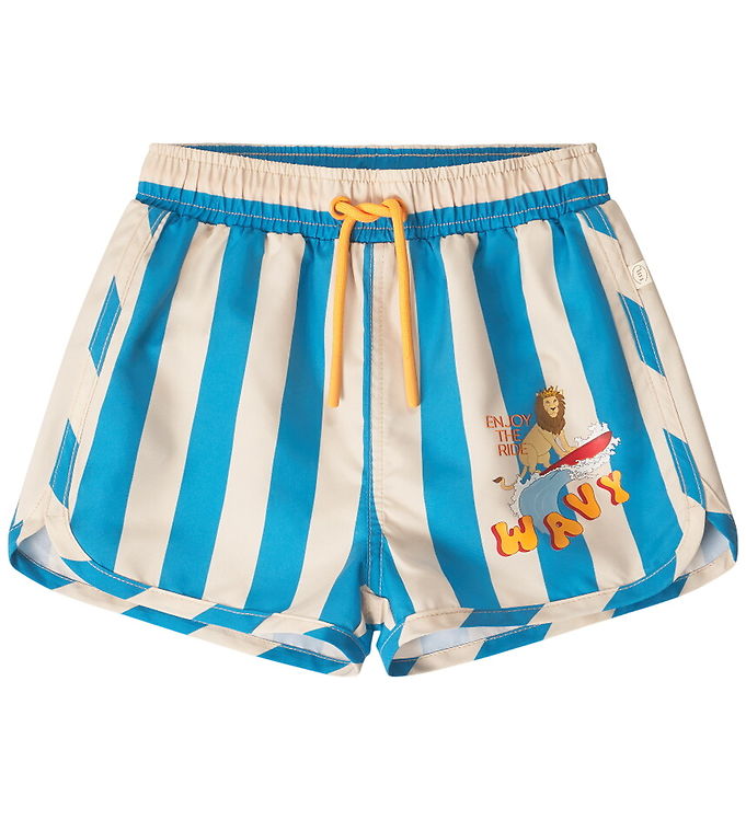 That's Mine Badeshorts - UV50+ - Lai - Block Stripe Blue