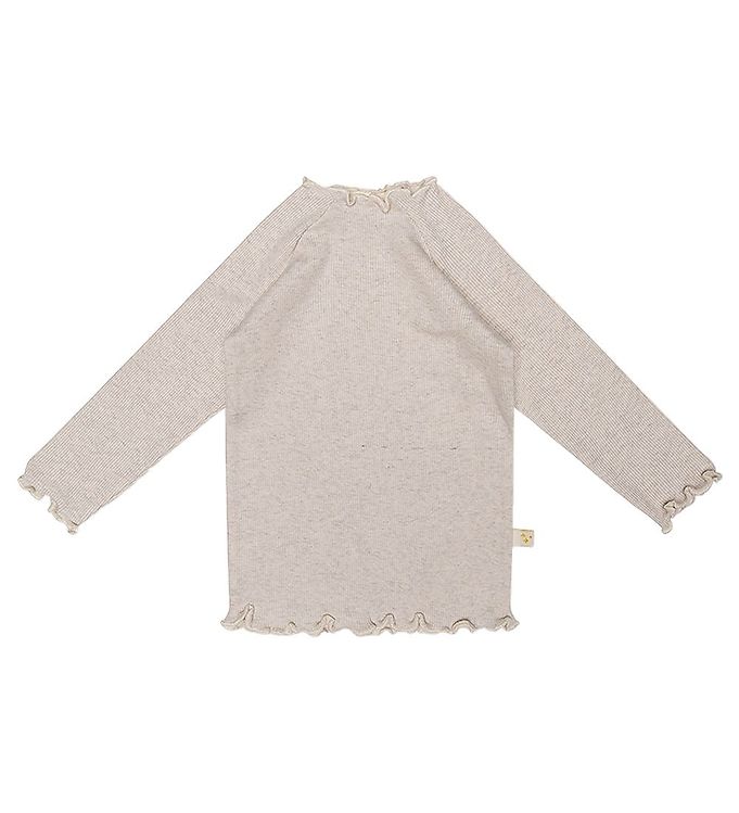 That's Mine Bluse - Micka - Rib - Light Brown Melange That's Mine Bluse - Micka - Rib - Light Brown Melange