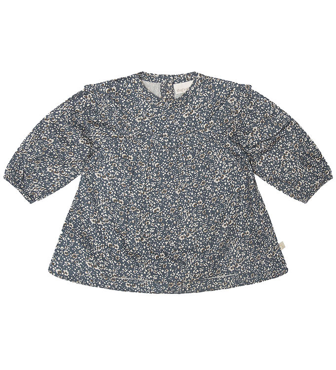 That's Mine Skjortebluse - Santu - Flores Blue That's Mine Skjortebluse - Santu - Flores Blue