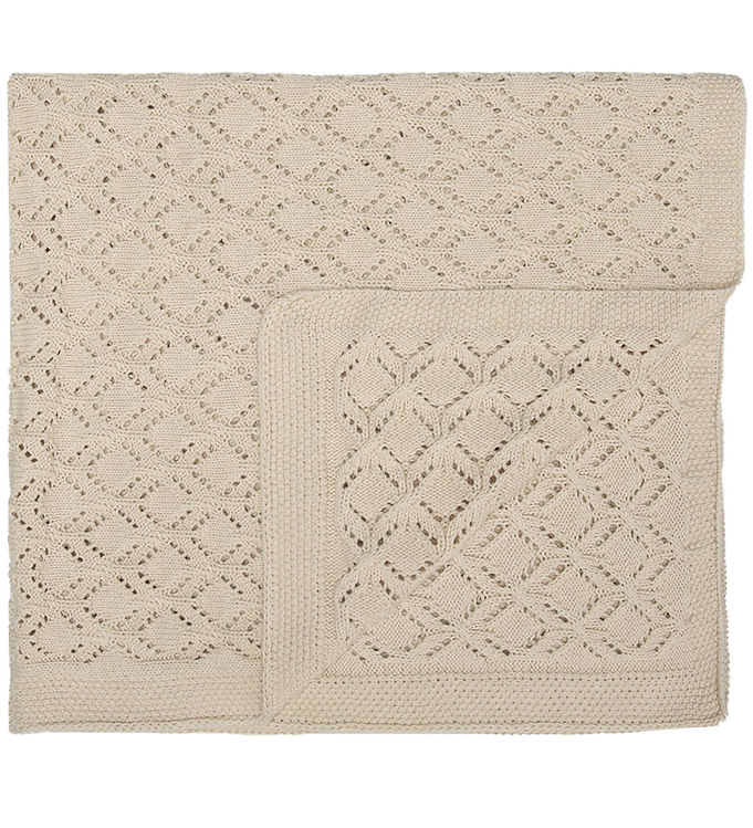 That's Mine Tæppe - Kala Knitted - 85x85 cm - Birch That's Mine Tæppe - Kala Knitted - 85x85 cm - Birch