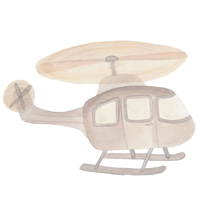 That's Mine Wallstickers - Helicopter - Multi That's Mine Wallstickers - Helicopter - Multi
