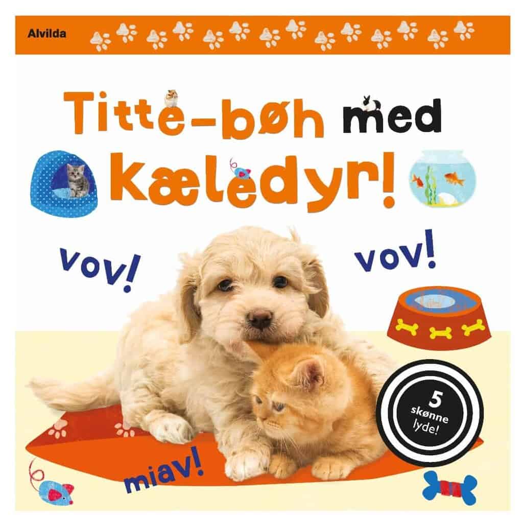 Titte-bøh Med Kæledyr! Papbog Med 5 Skønne Lyde Titte-bøh Med Kæledyr! Papbog Med 5 Skønne Lyde