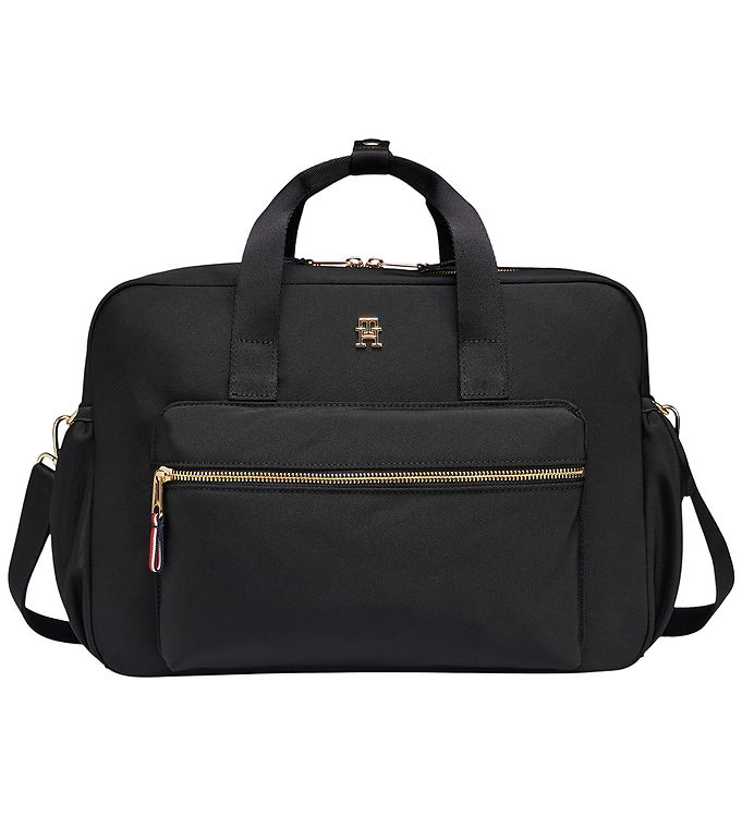 Tommy Hilfiger Pusletaske - Essential - 13 L - Sort
