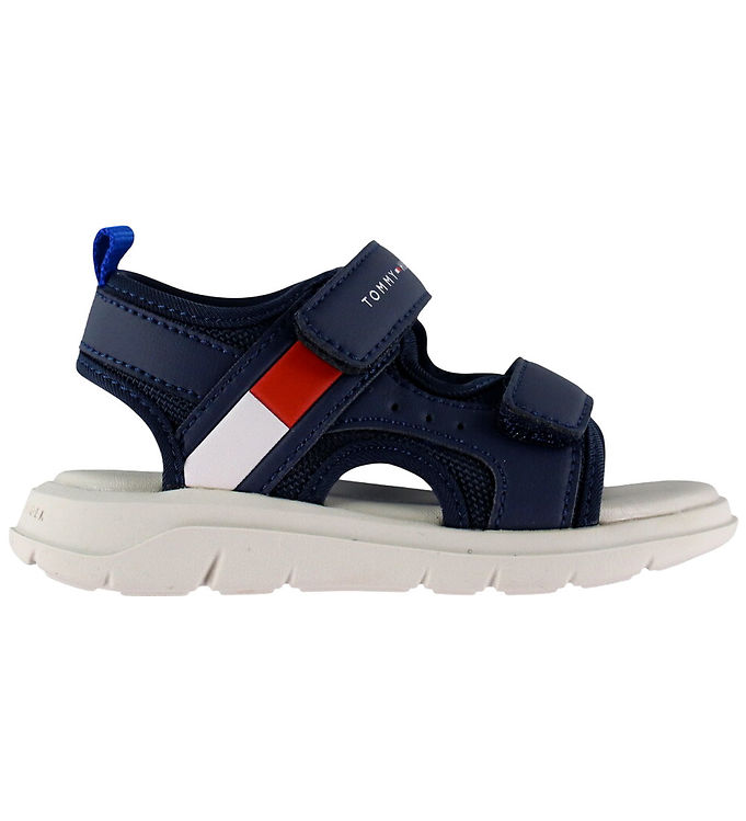 Tommy Hilfiger Sandaler - Quest - Navy m. Logo