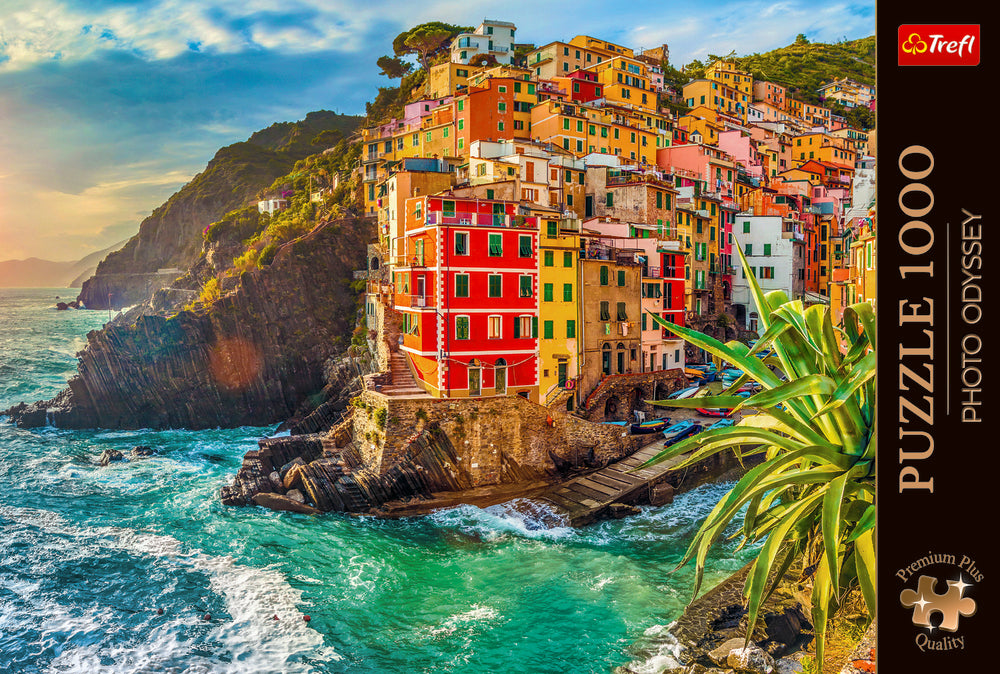 Town of Riomaggiore Italy 1000 brikker