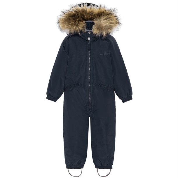 VER de TERRE flyverdragt med pels - Navy