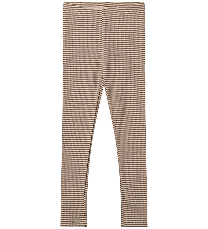 Wheat Leggings - Uld - Agi - Wood Stripe