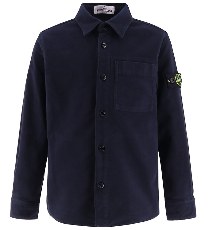 Stone Island Skjorte - Overshirt - Navy