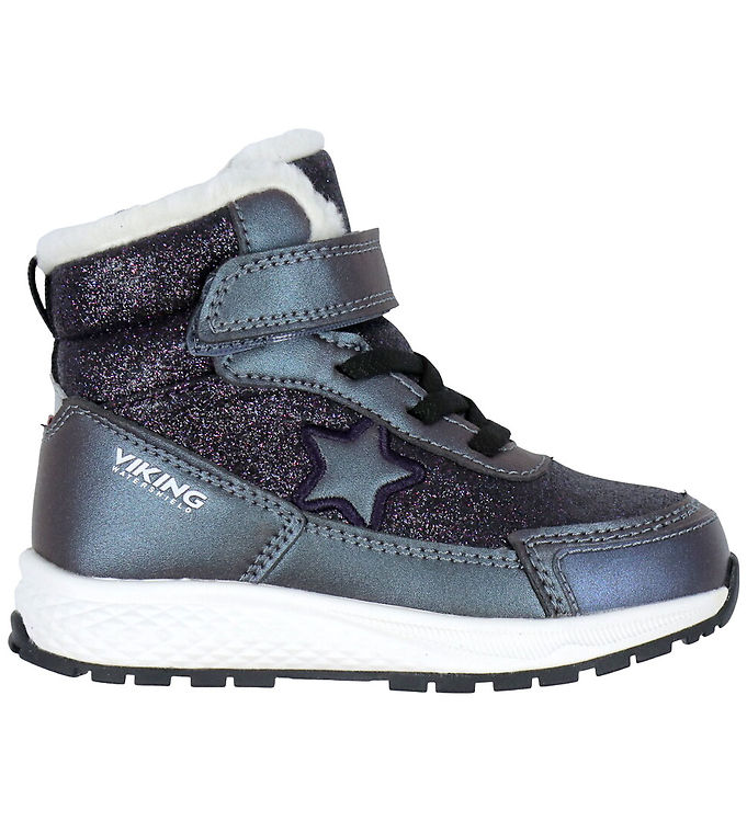 Viking Vinterstøvler - Equip Star Warm WP 1V - Black Viking Vinterstøvler - Equip Star Warm WP 1V - Black