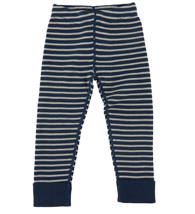 Voksi Bukser - Uld - Poppy Blue Stripes Voksi Bukser - Uld - Poppy Blue Stripes