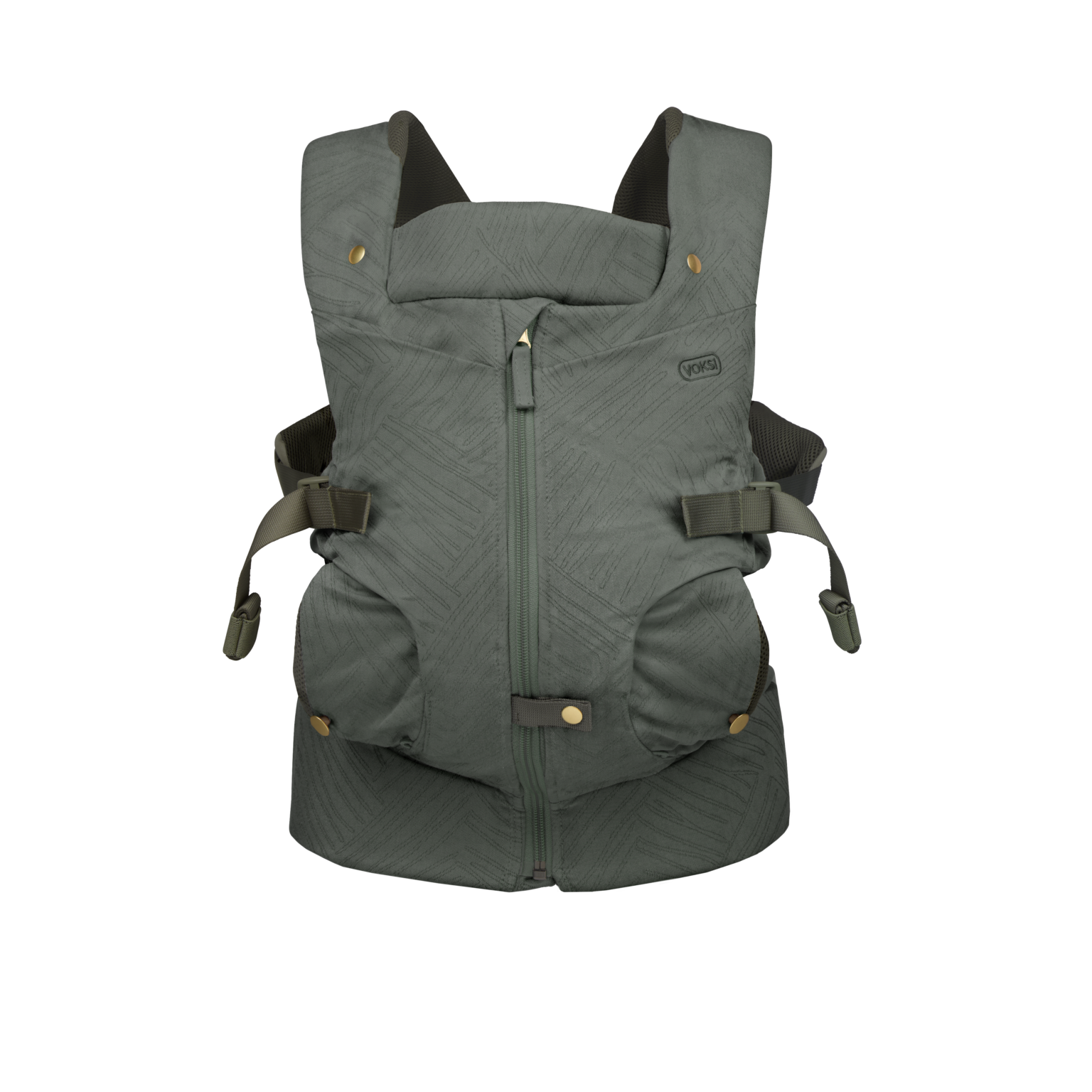 Voksi Huddle Bæresele - Meadow Green Jacquard