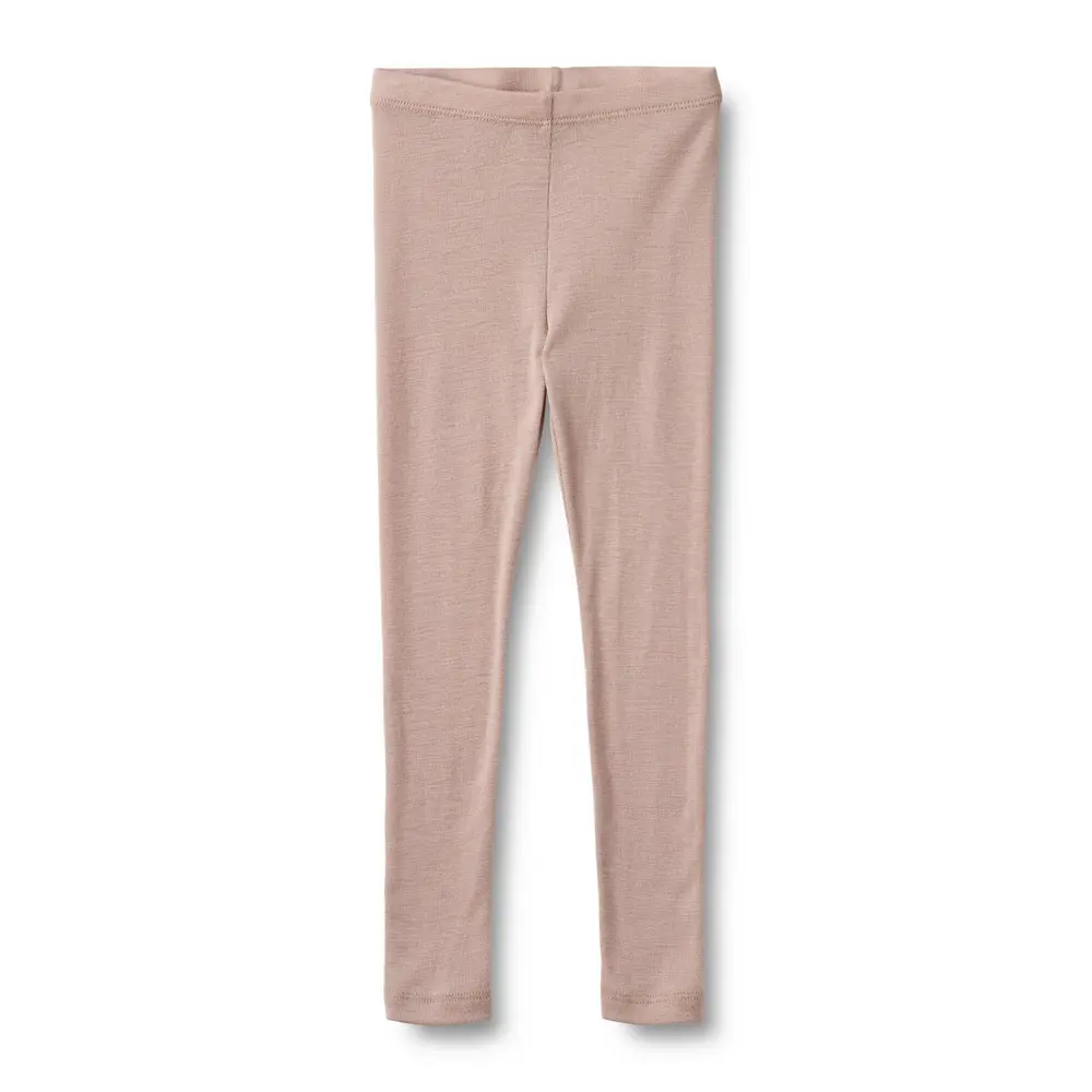 Wheat Agi Uld Leggings - Dry Rose - 110