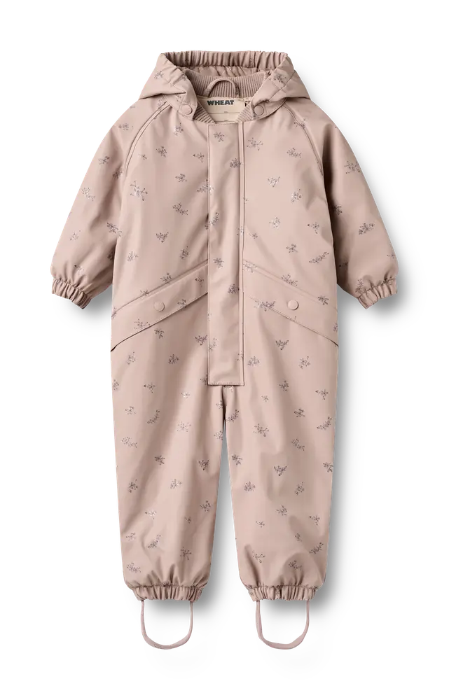 Wheat Aiko Termo Regndragt - Dry Rose Flowers - 74