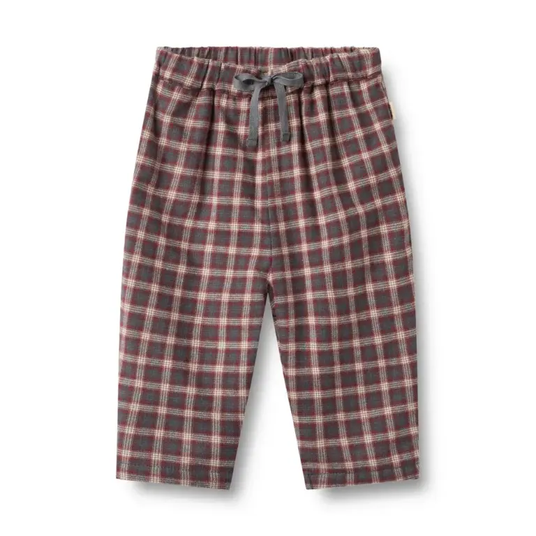 Wheat Arne Bukser - Blue Holiday Check - 86