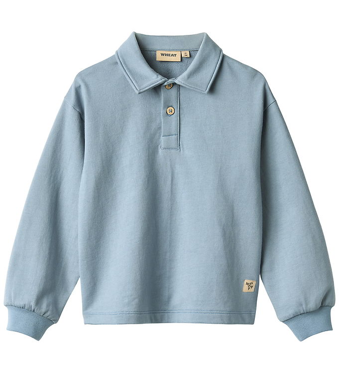 Wheat Bluse - Mads - Faded Denim Wheat Bluse - Mads - Faded Denim