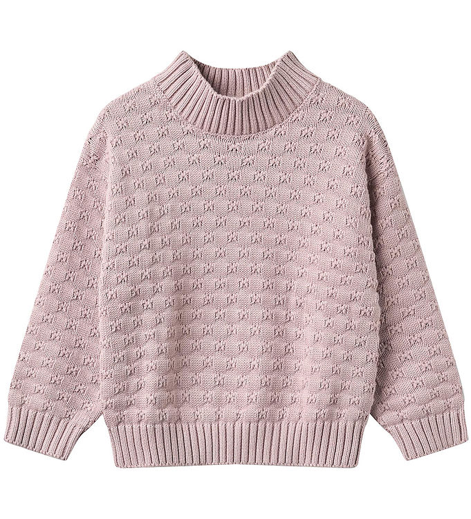 Wheat Bluse - Strik - Abby - Soft Lilac