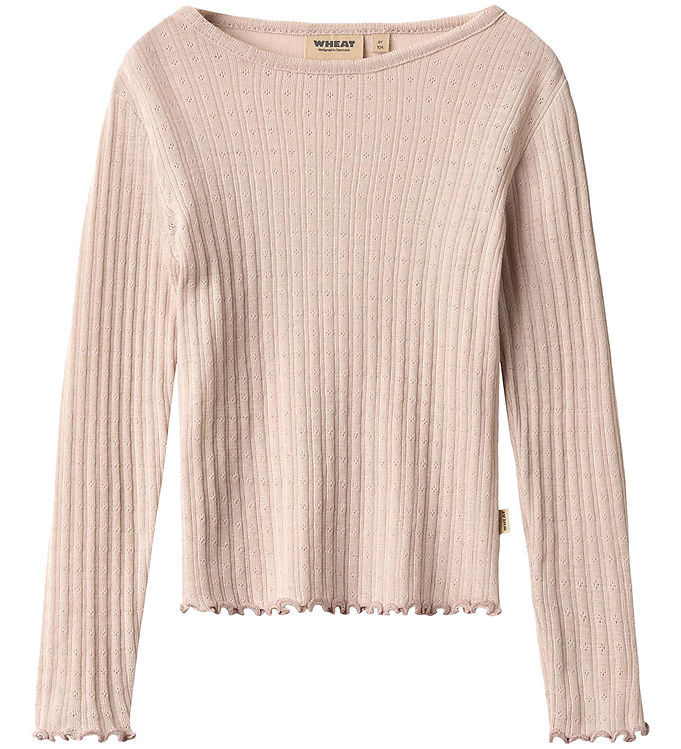 Wheat Bluse - Uld/Silke - Alli - Pale Lilac Wheat Bluse - Uld/Silke - Alli - Pale Lilac